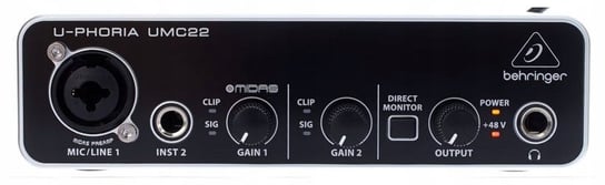 'Behringer Umc22 Interfejs Audio Behringer Umc22' Behringer