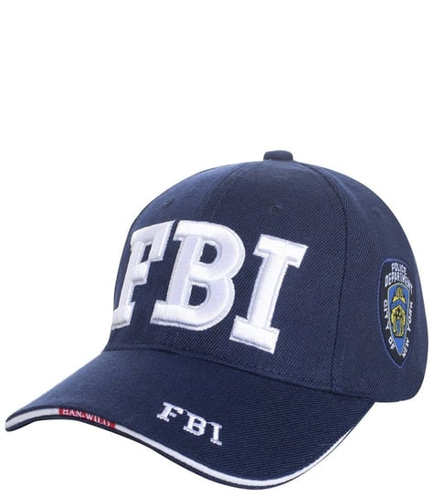 Bejsbolówka czapka z daszkiem FBI UNISEX Agrafka