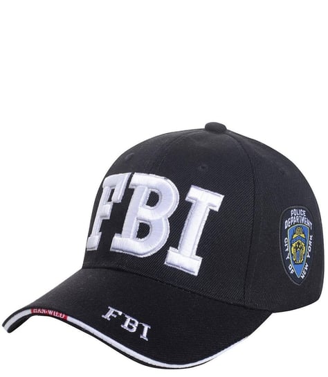 Bejsbolówka czapka z daszkiem FBI UNISEX Agrafka