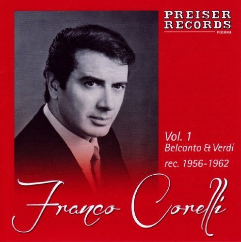 Belcanto & Verdi Recordings 1956-1962 Corelli Franco