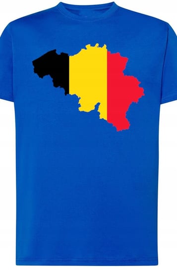 Belgia Męski T-Shirt Modny Nadruk Rozm.5XL Inna marka