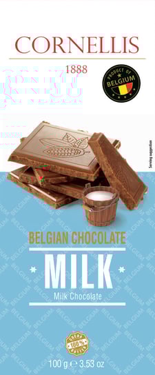 Belgian Milk Chocolate 100g RC Foods