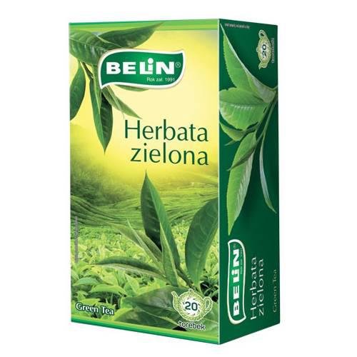 BELIN Herbata zielona, 20 torebek BELIN