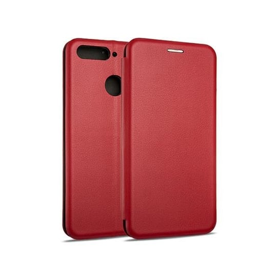 Beline Etui Book Magnetic Huawei Y6 2018 czerwony/red Beline