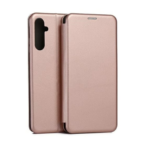 Beline Etui Book Magnetic Samsung A05s A057 różowo-złoty/rose gold Inna marka