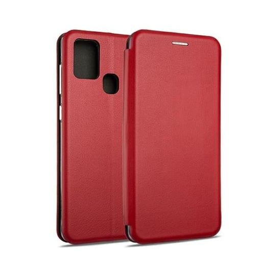 Beline Etui Book Magnetic Samsung A21s A217 czerwony/red Beline