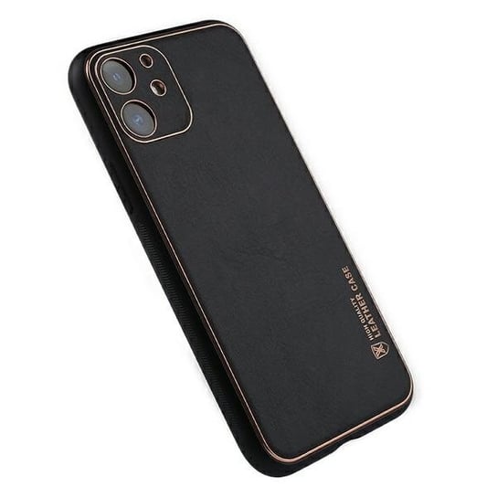 Beline Etui Leather Case iPhone 12 Pro czarny/black Beline