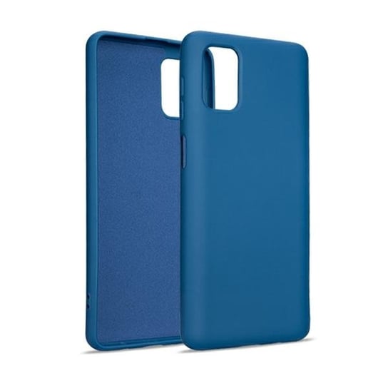 Beline Etui Silicone Samsung M51 M515 Niebieski/Blue Beline