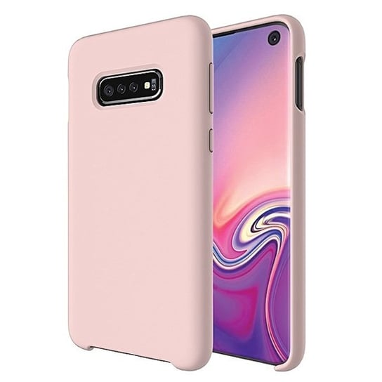 Beline Etui Silicone Samsung S10e G970 różowo-złoty/rose gold Beline