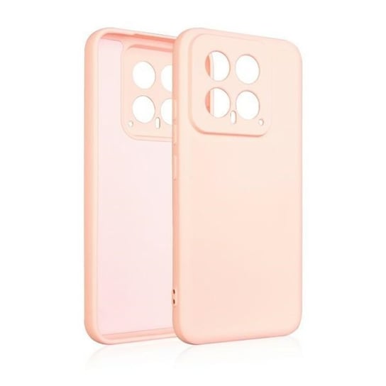 Beline Etui Silicone Xiaomi 14 różowo-złoty/rose gold Beline