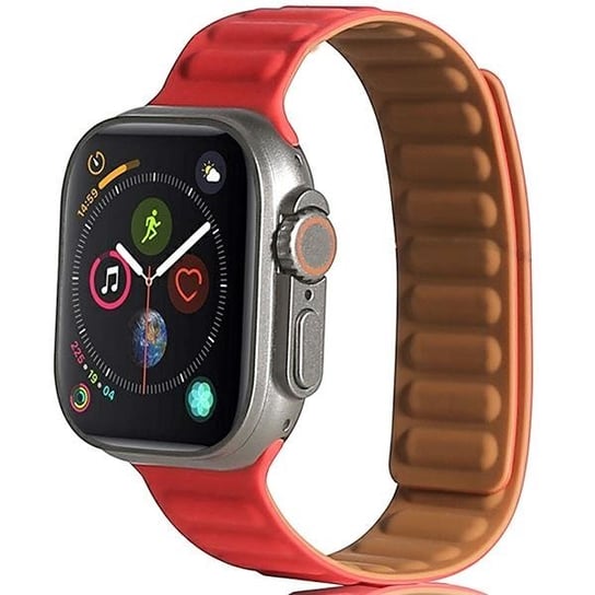 Beline pasek Apple Watch Magnetic 38/40/41mm czerwony /red Beline