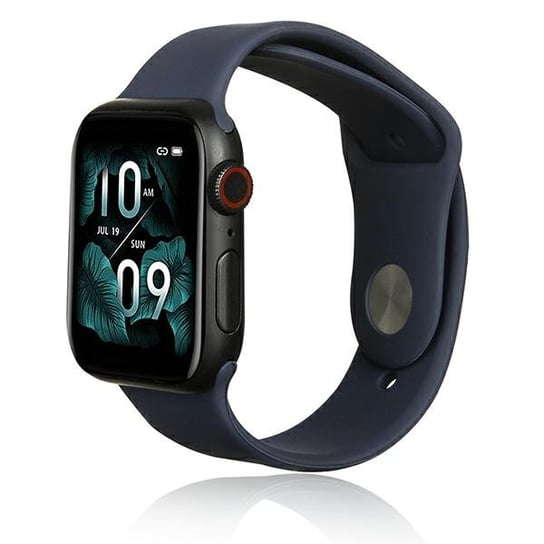 Beline Pasek Apple Watch Silicone 42/44/45/49Mm Niebieski /Blue Beline
