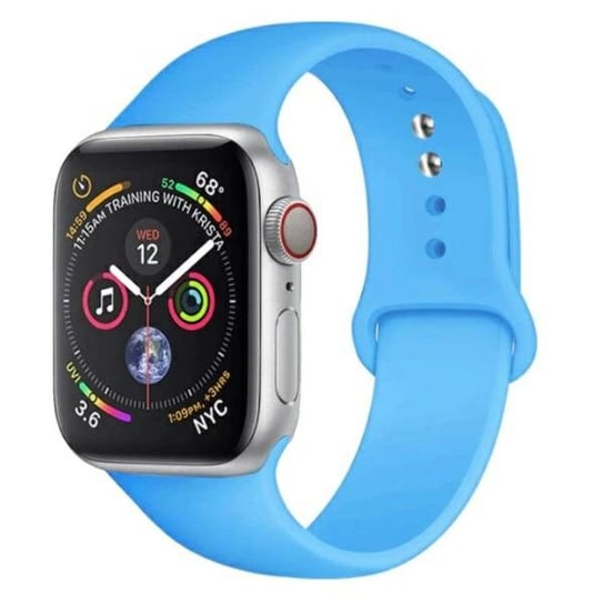 Beline pasek Apple Watch Silicone 42/44/45mm blue colour Beline
