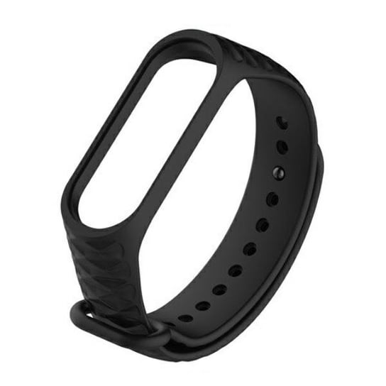 Beline pasek Mi Band 3/4 czarny/black ver2 Beline