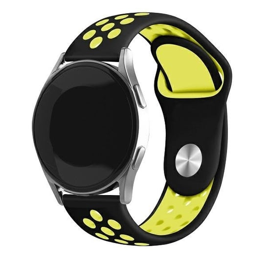 Beline pasek Watch 20mm Sport Silicone czarno-żółty black/yellow box Beline