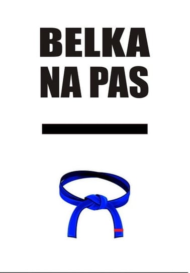 Belka na pas - wybierz kolor - 0101/BEL [Kolor: niebieski] Daniken