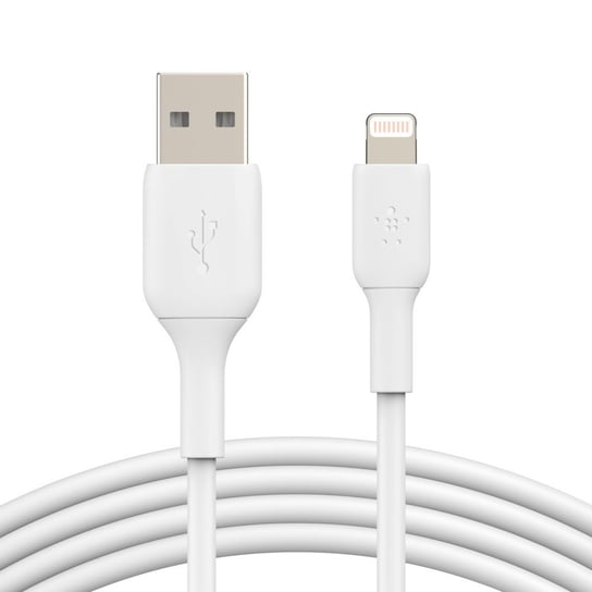 Belkin, Kabel PVC USB-A to Lightning, biały, 1 m Belkin