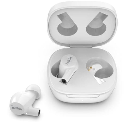 Belkin Słuchawki Douszne Bezprzewodowe Białe Soundform Rise Belkin