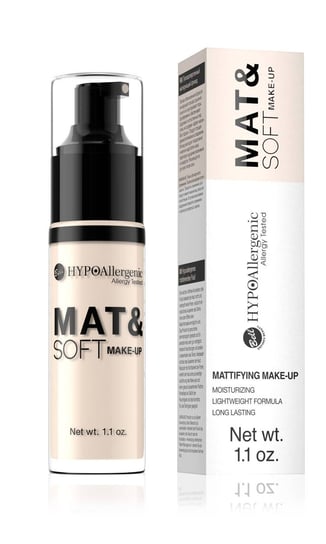 Bell, HYPOAllergenic Mat&Soft Make-up 0, Fluid do twarzy Bell