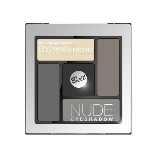 Bell, HypoAllergenic Nude Eyeshadow, hypoalergiczne satynowo-kremowe cienie do powiek, 02, 5 g Bell