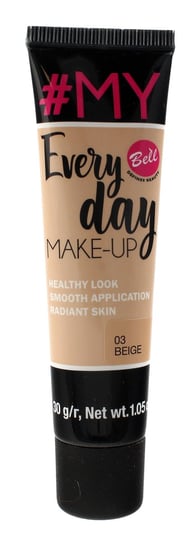 Bell, #My Everyday Make-Up, podkład wyrównujący koloryt, 03 Beige, 30 g Bell