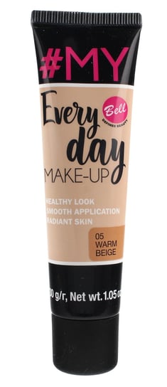 Bell, #My Everyday Make-Up, podkład wyrównujący koloryt, 05 Warm Beige, 30 g Bell
