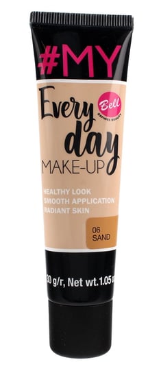 Bell, #My Everyday Make-Up, podkład wyrównujący koloryt 06 Sand, 30 g Bell