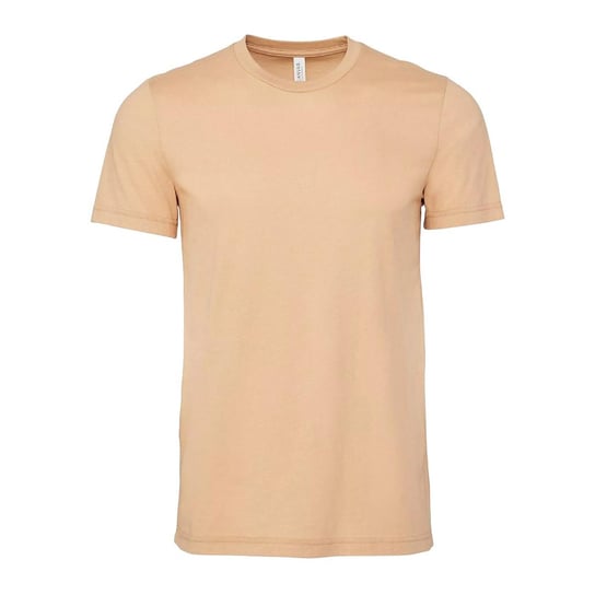 Bella + Canvas - Gładka Koszulka T-shirt Unisex (XL 8,5-9 / Piaskowy) B&C
