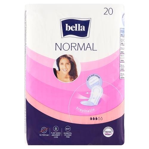 Bella, Normal, podpaski, 20 szt. Bella