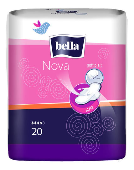 Bella, Nova, podpaski higieniczne, 20 szt. Bella