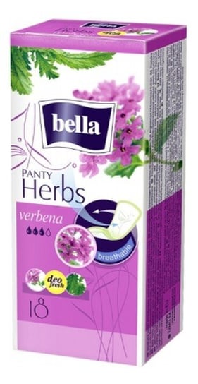 Bella, Panty Herbs Verbena, wkładki higieniczne, 18 szt. Bella