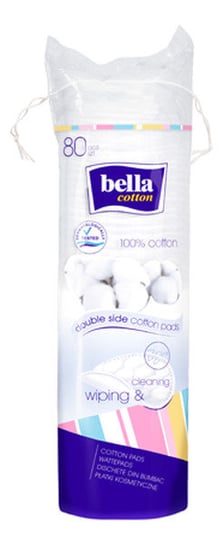 Bella, płatki kosmetyczne Cotton, 80 szt. Bella