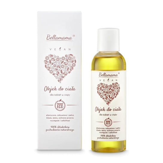 Bellamama, Ujędrniający i relaksujący olejek dla kobiet w ciąży, 150 ml Bellamama