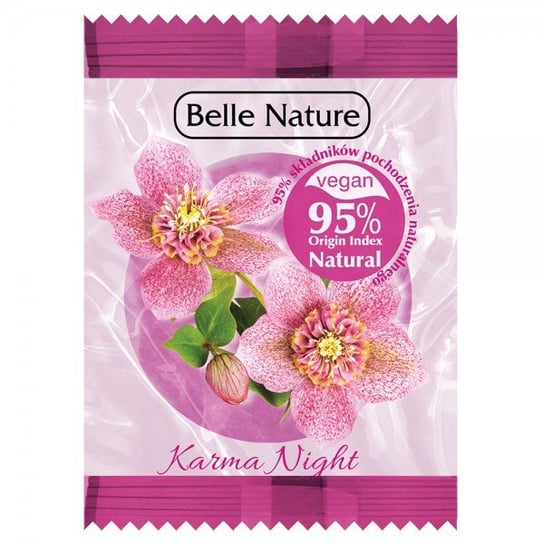 Belle Nature, Pastylka do Kąpieli, Karma Night, 24g Belle Nature