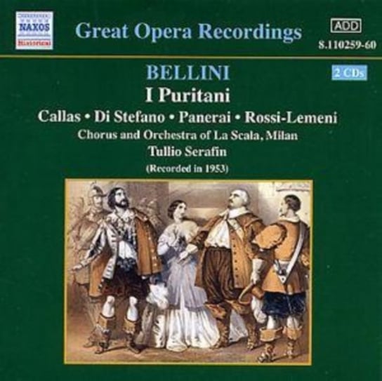 Bellini: I Puritani 2CD Maria Callas