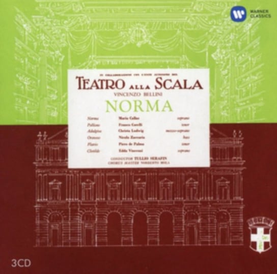 Bellini: Norma Maria Callas, Ludwig Christa, Corelli Franco, Chorus & Orchestra of La Scala