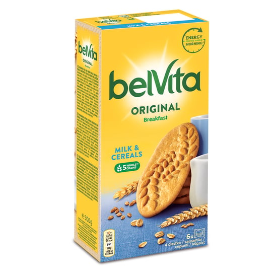 Belvita breakfast ciastka zbożowe z mlekiem 300 g BelVita