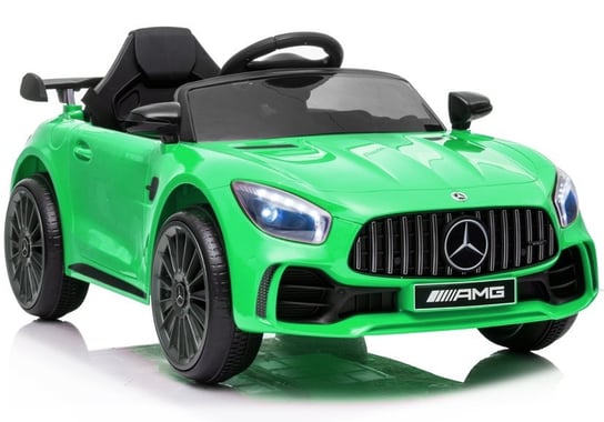 Bemi, Pojazd na akumulator, Mercedes AMG GTR 2x45W 12V Zielony Bemi