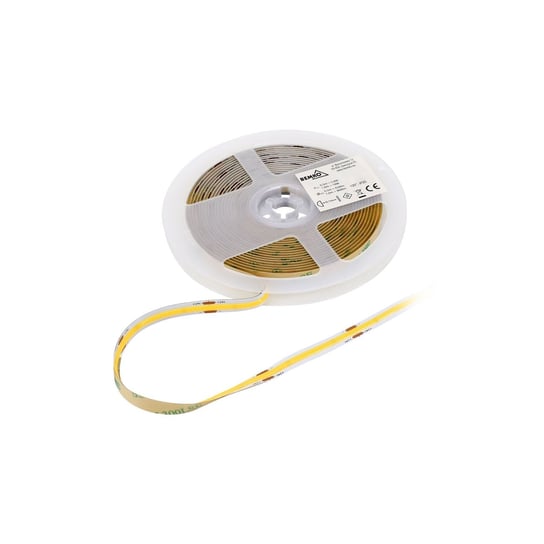 BEMKO D87-LS-COB-2400-IP20-ACW-12V TAŚMA LED PREMIUM 12V DC COB 2400LED/5M 10W/m IP20 BIAŁA ZIMNA BEMKO