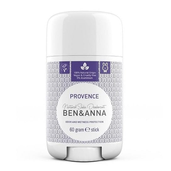 Ben&Anna, naturalny dezodorant na bazie sody w sztyfcie kartonowym, Persian Lime, 60 g Ben&Anna