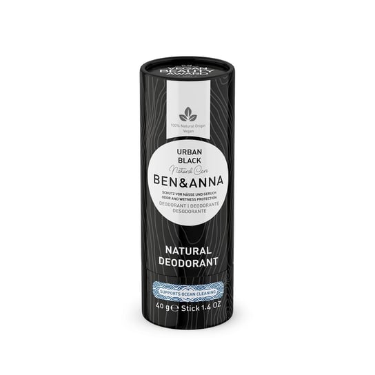 Ben&Anna Naturalny Dezodorant Urban Black 40 G Ben&Anna