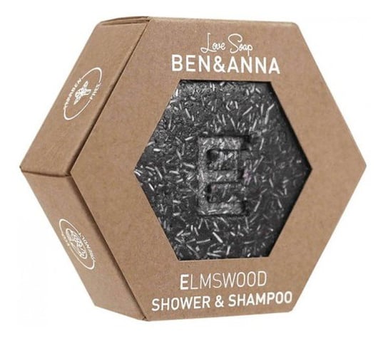 Ben&Anna, Szampon i żel pod prysznic w kostce elmswood, 60 g Ben&Anna
