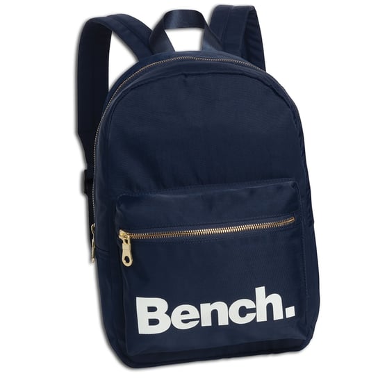 Bench mały plecak miejski nylonowy granatowy plecak sportowy damski jednodniowy ORI304B Bench