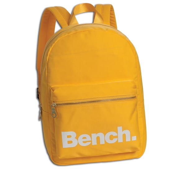 Bench mały plecak miejski nylonowy słoneczny żółty plecak sportowy damski dzienny ORI304Y Bench