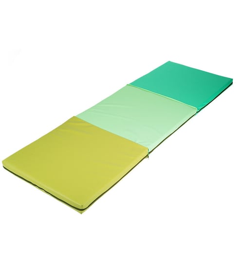 BenchK, Składany materac gimnastyczny do ćwiczeń, zielony, 180x60x6 cm BenchK