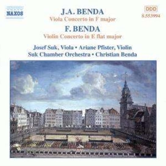 Benda, JA & F-Violin Concertos Suk Josef