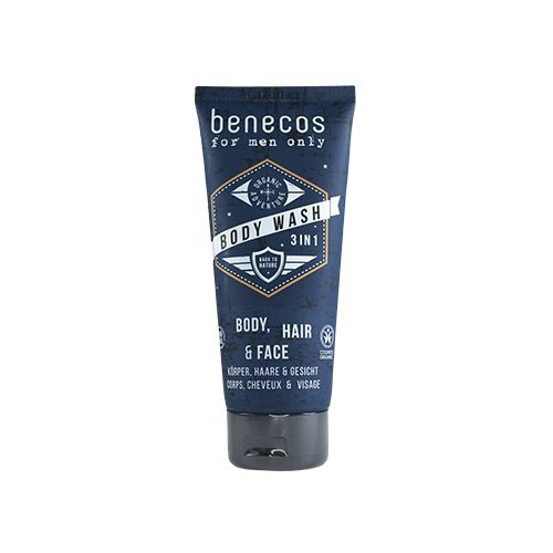Benecos, For Men Only, żel do mycia twarzy, 200 ml BENECOS