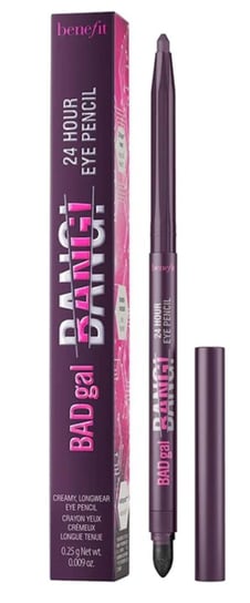 Benefit, Badgal Bang! 24 Hour, Wodoodporna kredka do oczu, Purple, 0.25g Benefit