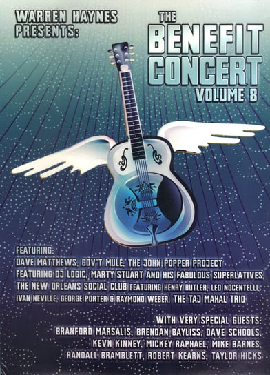 Benefit Concert. Volume 8 Haynes Warren, Gov't Mule, Matthews Dave, Taj Mahal, Marsalis Branford, New Orleans Social Club, Popper John, Stuart Marty