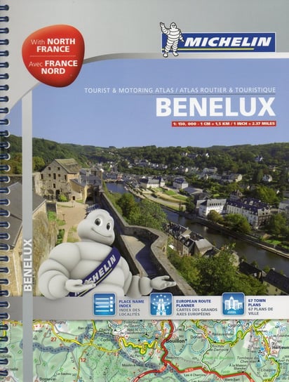 Benelux. Atlas 1:150 000 Michelin Travel Publications